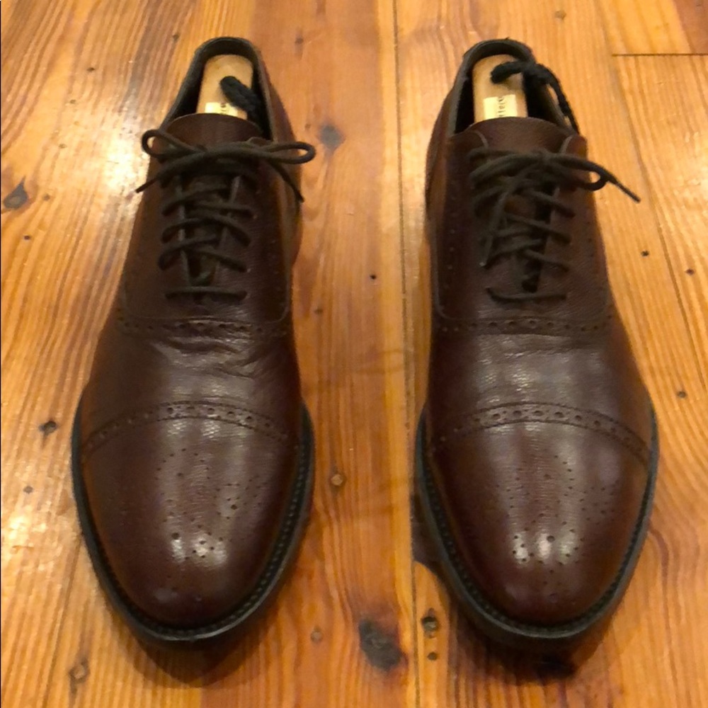 Antonio Maurizi - brogue captoe - burgundy color